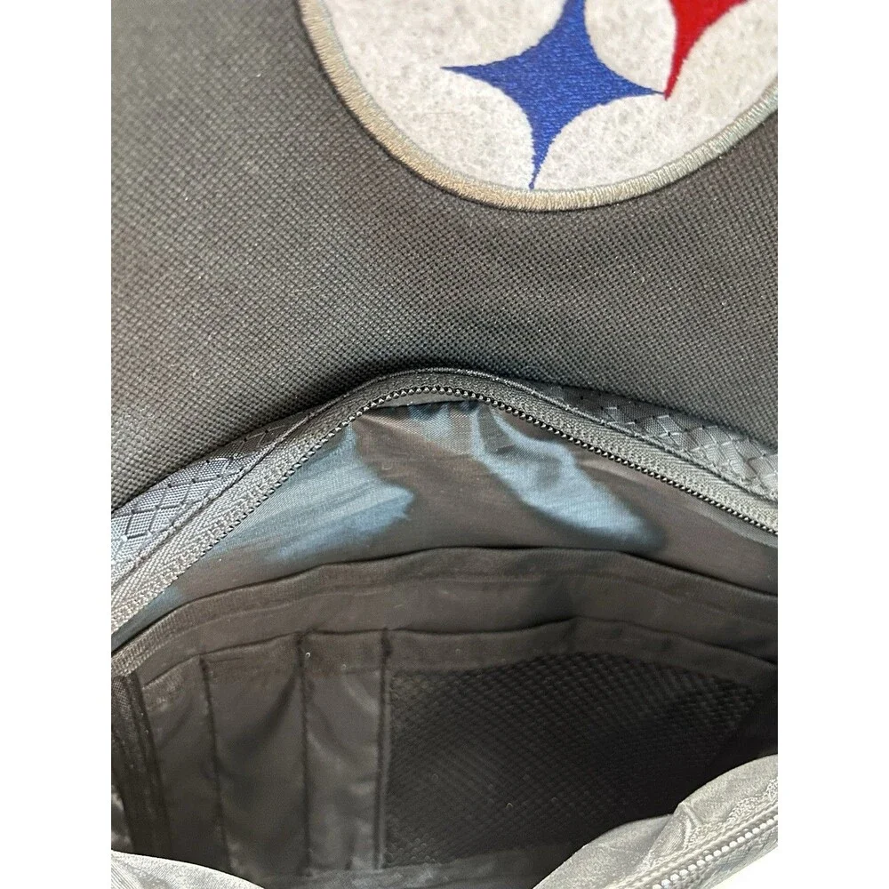 Pittsburgh Steelers Licensed Multi-Purpose Black Backpack School Bag NFL 17